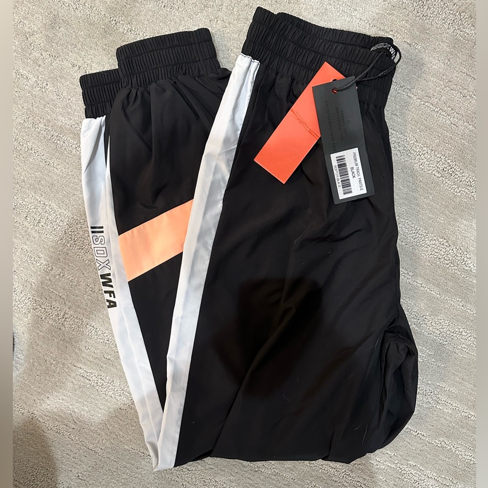 Sarah’s Day x White Fox light track pant - Small - NWT